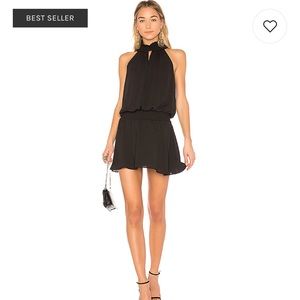 Amanda Uprichard Kimmie Dress in Black